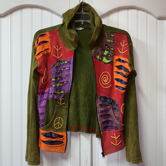 Vasbee Belsons Hippie Boho Hoodie L - Picture 5 of 5